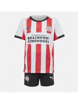 Billige PSV Eindhoven Hjemmedraktsett Barn 2025-26 Kortermet (+ Korte bukser)